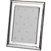H.Bauer jun. Cornice portafoto in argento sterling 925, per 1 foto da 6 x 9 cm, da appoggiare, elegante piccola cornice con vetro - regolabile longitudinalmente e orizzontalmente - con retro in legno
