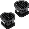 MangWany 2pacs 13417363 Bocchette aria Copertura di sfiato dell'aria condizionata per Opel Adam 2013-, Corsa D 07-15 bocchetta ventilazione griglia ventilazione 13180765 13180868