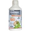 Forhans Puro Aloe Vera Succo E Polpa 100% + Baobab Gusto Pesca