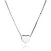 SLUYNZ Collana da donna in argento Sterling 925 con ciondolo a forma di cuore, Argento sterling