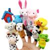 JZK 11 Burattini a dito animali pupazzetti dita set giocattoli animaletti peluche piccoli pensiero regalino bomboniera festa compleanno bambini bimbi