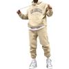 DIALFA Tuta da jogging da uomo, con stampa Los Angeles, felpa con cappuccio, tuta da jogging trap star, felpa trapstar, tuta da tracksuit, Two-Piece Sportswear con cappuccio unisex, Cc, XL