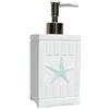 Sweet Home Collection, Set di accessori da bagno collezioni uniche moderne classiche contemporanee decorative bellissimi disegni per vasca da bagno doccia, pompa lozione/dispenser di sapone,
