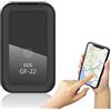 Feloyal Localizzatore GPS Mini per Auto, Micro GPS Tracker con Magnete Antifurto Mini GPS Tracker con Gratuita App per Auto Moto