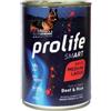 Prolife Smart Manzo Fresco Con Riso Cibo Umido Per Cani Adulti Taglia Media/grande Lattina 800g Prolife