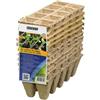 SET VASETTI IN FIBRA DI TORBA VASSOIO 10 X 12 PZ - STOCKER