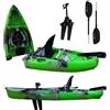 Big Mama Kayak Kayak divisibile a pedali con pinne BIG MAMA START S300 colore Olive