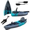 Big Mama Kayak Kayak divisibile a pedali con pinne BIG MAMA START S300 colore BLUE GRAY