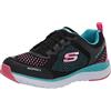 Skechers Ultra Groove Hydro Mist, Scarpe da ginnastica Bambine e ragazze, Tessuto Nero Multi Trim, 35 EU