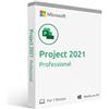 MICROSOFT PROJECT PROFESSIONAL 2021 (WINDOWS)- LICENZA A VITA- LICENZA ORIGINALE- 1 DISPOSITIVO