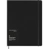 Moleskine Smart Notebook, Smart Writing System, Notebook Digitale con Copertina Rigida, Pagine a Righe e Chiusura Elastica, Colore Nero, Formato Extra Large 19 x 25 cm