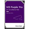 Western Digital Purple Hard Disk Interno 3,5 2 Tb Velocità Trasferimento 6 Gbit/s SATA III - WD121PURP