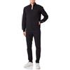 Champion Legacy Sweatsuits-Poly-Cotton Interlock Full Zip Tuta Sportiva, Nero, XXL Uomo