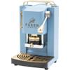 Faber Mini Pro Deluxe Macchina Per Caffe Con Pressacialda In Ottone Telaio Interamente In Acciaio Turchese Opaco