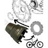 Fantic26 Anello di bloccaggio per bici elettrica, adatto per Bosch Gen 3 4 5 | Spider Service - Utensile per smontaggio della bicicletta, compatibile con Bosch Brose Motor Drive Performance CX