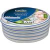 Aqua Control 51925 - Rotolo da 25 Metri di Tubo Intrecciato da Giardino Diametro 19 mm. Colore Bianco con Elenco Blu.