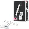Paulmann Lampada per quadri a LED Paulmann Beam Thirty 5W bianco/cromo | Ideale per l'illuminazione uniforme di quadri, orientabile, IP20, luce Bianca calda 2700K, con materiale di montaggio