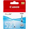 Canon Cartuccia d'inchiostro Canon ciano CLI-521c 2934B001 9ml