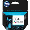 HP Cartuccia d'inchiostro HP differenti colori N9K05AE 304 ~100 pagine