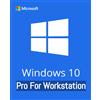 Microsoft Windows 10 Pro Workstation - Licenza A Vita