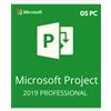 Microsoft PROJECT 2019 PROFESSIONAL ACTIVATION KEY - ( 05 PC) - Licenza A Vita
