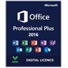 Microsoft Office 2016 Professional Plus Activation Key - Licenza A Vita (online activation/attivazione rapida)