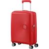 AMERICAN TOURISTER Trolley Soundbox Spinner 55/20 Tsa Exp 4 Ruote Coral Red
