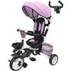 COLIBRI Triciclo Evolutivo Pieghevole con Maniglione - Rosa