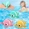 BelleStyle Giocattoli da Bagno per Bambini, Giochi Bagnetto Neonato per 1 2 3 4 Anni, 3 Pesci Animali Galleggiante Acqua Piscina Vasca Da Bagno Giocattoli Giochi Doccia Regalo per Ragazzi Ragazze