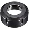 TopHomer ER16 (M22 x 1.5P) Dado di bloccaggio nero per tornio CNC ER metallo pinza dado tuffo parti del router, ER11 ER16 ER20 ER25 ER32 ER40, per fresatura macchina per incidere mandrino titolare tornio