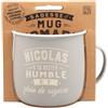 MUG NOMADE - Tazza da tè e caffè personalizzata Nicolas - regalo per uomo e donna