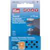 Prym Anorak - Set di Bottoni A Pressione Per Cucito 10 Pezzi, Diametro: 12 mm, Argento