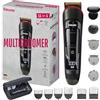Beurer MN9X Multigroomer, per regolare e radere tutto il corpo, 11 accessori in acciaio inox di alta qualità (rifinitore barba, tagliacapelli, body trimmer, regolabarba e peli naso orecchie)