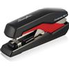 Swingline Cucitrice, Omnipress 30 cucitrice, premere ovunque per un uso più facile, capacità 30 fogli, nero/rosso (5000586A)