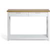 Jahnke Chalet Console SK - Console in legno di quercia Montana Nb./bianco, taglia unica