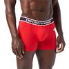 Emporio Armani Underwear Trunk Bold Eagle, Boxer, Uomo, Rosso (Fire Red), S