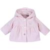 CHICCO Giacca Giacchina Giubbino in ciniglia Imbottita neonata 6 Mesi - 62 cm Color Rosa Fantasia fiocchetti