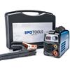 IPOTOOLS MMA-120S - Saldatrice a elettrodi 120 A, mini saldatrice elettrica, MMA/E, con display LCD, anti-stick, 230 V, 7 anni di garanzia