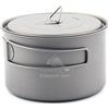 Toaks 700 ml Ultralight campeggio titanio pentola 0.3 mm spessore tazza di titanio con copertura