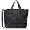 baradello, Shopper in pelle Donna, Nero