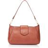 aleva Schultertasche, Borsa a Tracolla Donna, Marrone, Taglia Unica