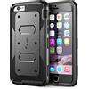 i-Blason Cover iPhone 6s iPhone 6 Custodia Rigida 360 gradi con Protezione per Display [Armorbox] Rugged Case per iPhone 6s/6, Nero