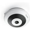 Reolink 2K+ Telecamera WiFi Interno con Panorama a 360°, Telecamera Fisheye Wi-Fi 2.4/5GHz, Rilevamento Umano Intelligente, Audio a Due Vie, Visione Notturna IR, Slot per Schede microSD, Fe-W Bianco