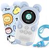 PINHUI 64 GB Lettore MP3 Bluetooth 5.3 lettore mp3 bambini cavo di sospensione, Simpatico panda portatile per bambini, suono HiFi senza perdite, radio FM,allarme,scheda Micro SD da 128 GB espandibile