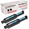 universo cartuccia W1143 KIT 2 TONER compatibile con HP Neverstop Laser MFP 1202w 1202nw 1201n 1001nw Stampanti (TONER 2 PCS)