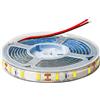 Tesfish 12V Striscia LED, 2M SMD 5630 Bianco Freddo 6500K Strisce LED IP65 Impermeabile Totale 120 LEDs Nastri LED per Camera da letto, Cucina, Decorazione Pubblicitaria