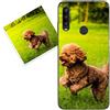 KARTXITAI Cover Personalizzata Compatibile con Alcatel 1SE (2020) con Foto Testi logo,Custodia Morbido TPU Silicone Gel Trasparente Custom Case con Immagine,Testo+1 x Cinturino Universale