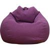 N/T Ghopy - Fodera per pouf a forma di pera (senza imbottitura). gigante adulti e bambini, in tessuto, poltrona da salotto, interni ed esterni, misura XXL (100 x 120 cm