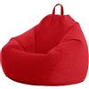 DecHome Poltrona Vintage di Design in Velluto colore Rosso schienale a  conchiglia - 012WR/839