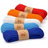 EdcX Paracord 4mm, Set di Colori Militari Casuali (6х5m e 5x10m) | Ideale per Il Campeggio, la Sopravvivenza, l'outdoor | Corda 100% Nylon 4 mm| Corda Tattica 550 Tipo III (Sea Set 5x10m)